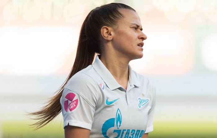 安娜·迪亚斯打进俄罗斯女子足球超级联赛第22轮最佳进球！