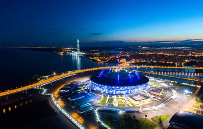 圣彼得堡竞技场泽尼特足球俱乐部主场将准备作为欧冠决赛的场地！